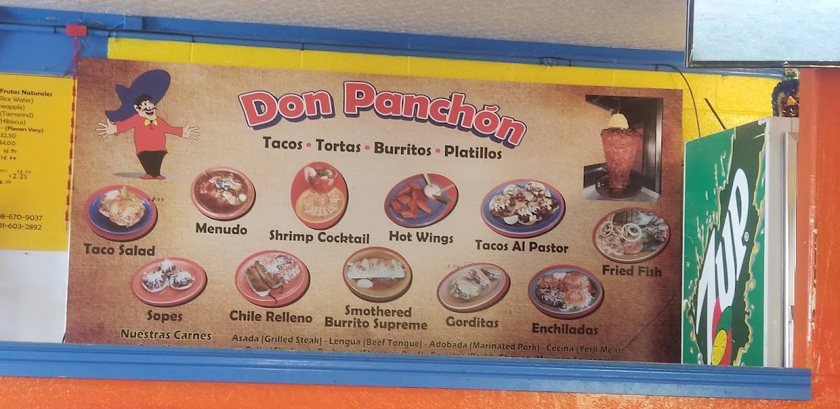Don Panchon Restaurant Menu-1