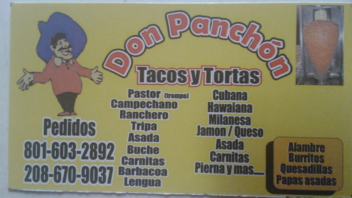 Don Panchon Restaurant Menu-2